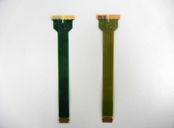 FPC resist ink comparison between before and after the change