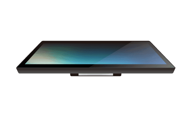 Flat surface with no bezel step